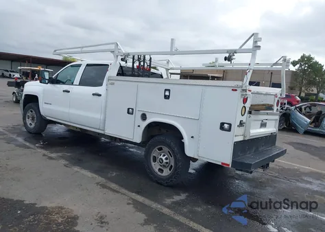 2016 Chevrolet Silverado 2500Hd Wt из США, поврежденный, VIN 1GC1CUEG2GF102108